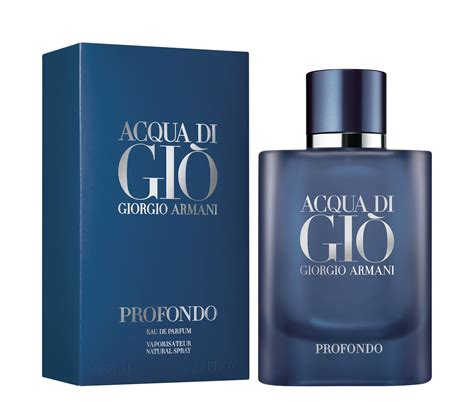 armani acqua di gio profondo fragrantica|acqua di gio profondo 100ml.